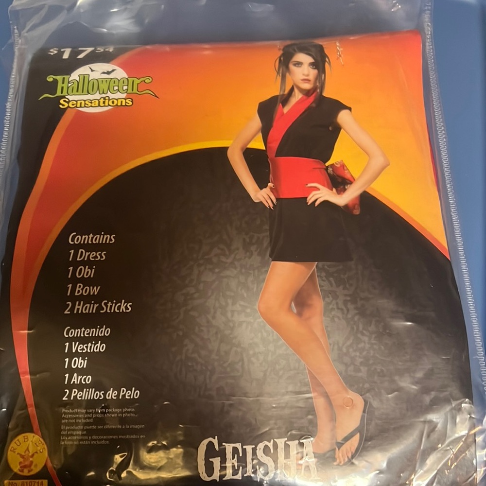 NWT Halloween Sensations Geisha Costume